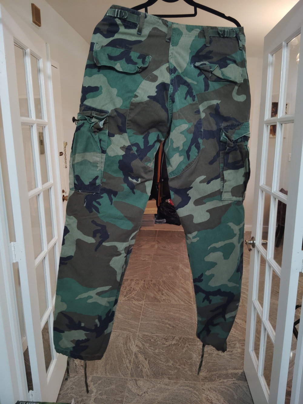 Authentic Camo Cargo Drawstring Pants - Olive Camo 😮💨🔥🫰🏾 - Picture 4 of 4